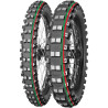 90/100-14 Mitas TERRA FORCE-MX MH 49M TT CROSS INTERMED Rear MEDIUM TO HARD red & green NHS