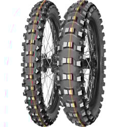 110/90-19 Mitas TERRA FORCE- MX SM 62M TT CROSS MID SOFT Rear SOFT TO MEDIUM red