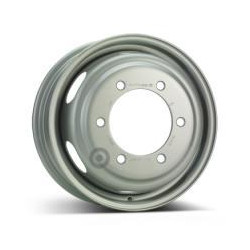 KFZ 9471 Silver 6x16 6x205 ET123 CB161,0 R14 9471
