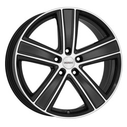 Dezent TH dark Black/polished 8x18 5x127 ET45 CB71,6 60 839 kg TTHGCBP45
