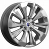 KiK Avior Dark Silver 7x17 5x108 ET50 CB63,4 76631