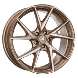Alutec ADX.01 metallic-bronze frontpolished 8,5x18 5x112 ET40 CB70,1 60 760 kg ADX1-85840B76-51