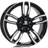 Alutec Drive diamond-black frontpolished 7,5x17 5x112 ET27 CB66,6 60 795 kg DRV75727W63-1
