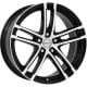 Dezent TZ-c dark Black/polished 8x18 5x112 ET30 CB66,6 60 810 kg TTZG8BP30CE