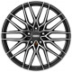 Fondmetal Cratos Glossy Black Machined 10x22 5x120 ET42 CB72,6 Flat 1050 kg RF18348