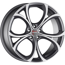MAK Lario Gun Met-Mirror Face 7,5x17 5x110 ET39 CB65,1 60 700 kg F7570LAQM39LGX