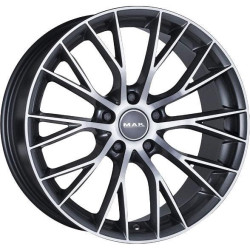 MAK Munchen Gun Met-Mirror Face 9x18 5x120 ET20 CB72,6 60 705 kg F9080MUQM20NB