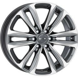 MAK Safari6 Gun Met-Mirror Face 8x18 6x130 ET53 CB84,1 60 1215 kg F8080AF6QM53M3