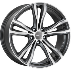 MAK X-Mode Gun Met-Mirror Face 9,5x21 5x112 ET37 CB66,6 60 1020 kg F9521XMQM37WS1X