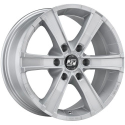 MSW Sahara 6 Full Silver 8x17 6x139,7 ET15 CB106,0 60 1100 kg W8505900409
