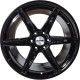 Nano 5774 Glossy Black 9,5x20 6x139,7 ET12 CB110,0 60 800 kg BK5774GB-639-095-12