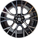 Nano 5769 Glossy Black Polished 10,5x21 5x112 ET43 CB66,6 60 900 kg BK5769BP-512-105-43