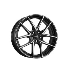 Dezent TO dark Black/polished 7,5x18 5x114,3 ET55 CB67,1 60 705 kg TTOF0BP55E