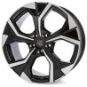 MSW 43 Gloss Black Full Polished 8x19 5x112 ET40 CB73,0 60 860 kg W19392504T56
