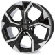 MSW 43 Gloss Black Full Polished 8x19 5x112 ET45 CB73,0 60 860 kg W19392505T56