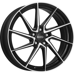 Dotz Spa dark Black/polished 8x18 5x112 ET48 CB70,1 60 680 kg OSAG8BP48