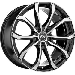 MSW 48 Van Gloss Black Full Polished 6,5x16 5x118 ET55 CB71,1 60 1350 kg W19299001T56