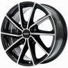 Alutec Singa diamond-black frontpolished 6,5x16 5x108 ET50 CB63,4 60 720 kg SIN65650F53-1