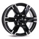 Alutec Titan diamond-black frontpolished 7,5x17 6x139,7 ET55 CB93,1 60 925 kg TIT75755FR13-1