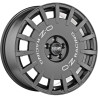 OZ Racing Rally Racing Dark Graphite Silver Lettering 7x17 5x114,3 ET45 CB75,0 60 650 kg W01A50256T9