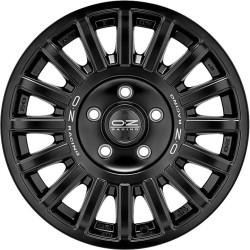 OZ Racing Rally Raid Matt Black Silver Lettering 8,5x18 6x139,7 ET0 CB106,0 60 790 kg W01C01802AR9