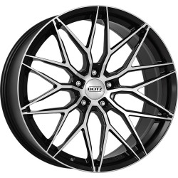 Dotz Suzuka dark Black/polished 10x20 5x112 ET28 CB70,1 DEMO 60 740 kg OSU0P8BP28-DEMO