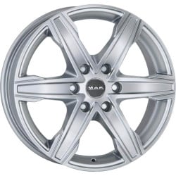 MAK King 6 s Silver 8x18 6x130 ET50 CB84,1 60 1215 kg F80806KSI50M3