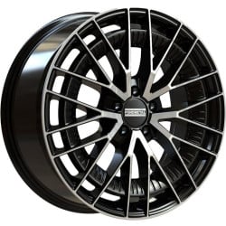 Fondmetal Kari Glossy Black Machined 8,5x20 5x112 ET40 CB66,5 R14 1000 kg RF19268