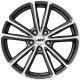 AEZ Tioga Graphite matt/polished 7,5x17 5x112 ET35 CB70,1 60 760 kg ATO78GP35