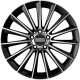 Fondmetal Aidon Glossy Black Machined Lip 8x18 5x112 ET48 CB66,6 R14 860 kg RF09394