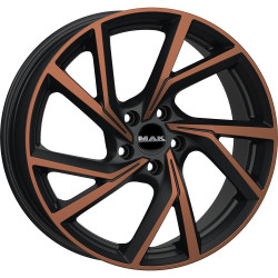 MAK Kassel Black & Bronze 8x20 5x114.3 ET45 CB76,0 60 1050 kg F8020KABB45F3