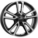 Alutec Tormenta diamond-black frontpolished 7x17 5x114.3 ET48 CB67,1 60 740 kg TMT70748L13-1