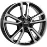 Alutec Tormenta diamond-black frontpolished 7x17 5x114.3 ET48 CB67,1 60 740 kg TMT70748L13-1