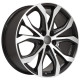 Alutec W10X racing-black frontpolished 8x18 5x120 ET53 CB65,1 R14 960 kg W10X-80853V13-5