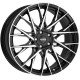 Dotz Fuji dark Black/polished 8x20 5x108 ET45 CB70,1 60 780 kg OFU0KHBP45
