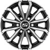 MSW 48 Van 6 Holes Gloss Black Full Polished 6,5x16 6x130 ET62 CB84,1 R14 1350 kg W19341001T56
