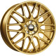 CMS C25 Complete Gold Gloss 7x17 5x112 ET40 CB66,5 R13 690 kg C25 707 40 91S CGold