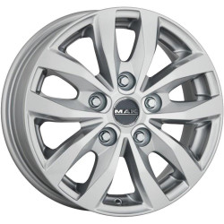 MAK Load 5 Silver 7x17 5x160 ET55 CB65,1 60 1150 kg F70705D3SI55TGY