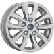 MAK Load 5 Silver 6,5x16 5x130 ET50 CB89,1 (fits M16) 60 1050 kg F65605DSI50KT