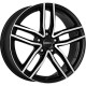 Dezent TR dark Black/polished 7,5x17 5x108 ET48 CB70,1 60 750 kg TTR7HBP48