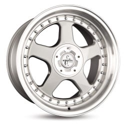 Keskin Tuning KT1 Silver Lip Polish 8,5x18 5x112 ET35 CB72,6 60 650 kg KT18518511212035SLP