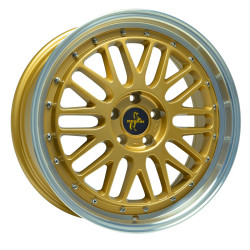 Keskin Tuning KT22 Gold Lip Polish 8x18 5x112 ET45 CB72,6 60 720 kg KT228018511245GLP
