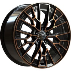 Fondmetal 1972 Black Clearcoat Matt Bronze Machined 9x21 5x112 ET26 CB66,5 60 1050 kg RF19192