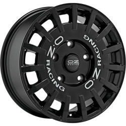 OZ Racing Rally Racing Van Matt Black Silver Lettering 7,5x18 5x160 ET48 CB65,1 60 1200 kg W01A59001R9