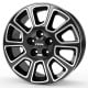 Rial Transporter 2 diamond-black frontpolished 6,5x16 5x120 ET60 CB65,1 R14 1250 kg TP2-65660V13-1