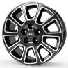 Rial Transporter 2 diamond-black frontpolished 7x17 5x160 ET55 CB65,1 60 1150 kg TP2-70755FT13-1
