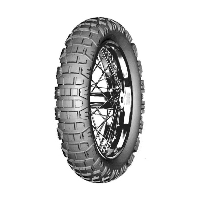 MITAS 120/90-17 E-09 DAKAR [64 R]TL (geltona juosta) (MOTO)