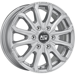 MSW 48 Van 6 Holes Full Silver 6,5x16 6x120 ET50 CB74,5 60 1350 kg W19341003T09