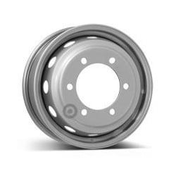KFZ 6024 Silver 6x16 6x205 ET124 CB161,0 60 6024