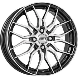 Dotz LimeRock dark Gunmetal/polished 6,5x16 4x108 ET25 CB65,1 60 540 kg OLRZ3FP25